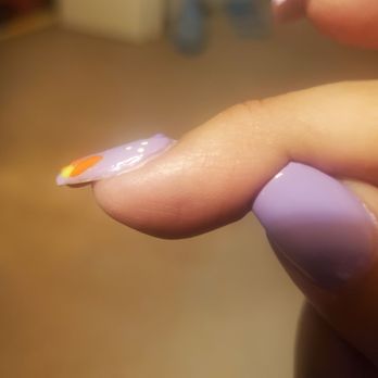 Pink Nails - Not well shaped - Nail Salons Near Me - Elk Grove Village, Illinois Pink Nails - Not well shaped - Nail Salons Near Me - Elk Grove Village, Illinois