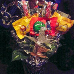 Inspired Creations Handmade Candles and Bath & Body Products - M&M's Candy Bouquet