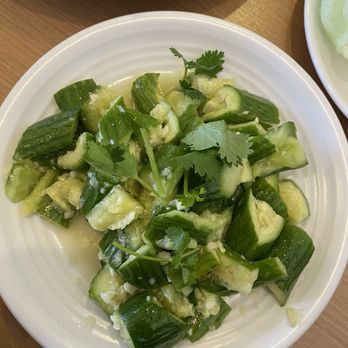 Dumplings N More - Smashed Cucumber!  MY FAVORITE. I wanted to order a second. So addicting - Chinese Near Me - Escondido, California