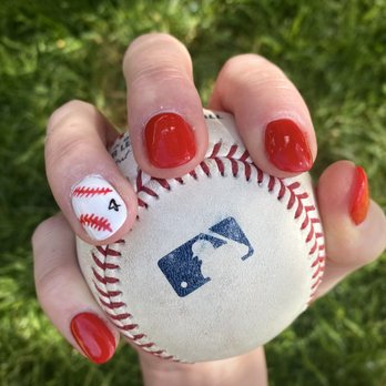 Sunflower Nails Plus - Baseball ready! - Nail Salons Near Me - San Diego, California Sunflower Nails Plus - Baseball ready! - Nail Salons Near Me - San Diego, California