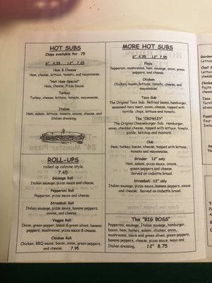 Menu photo 3 Rose Bros Pizza Hamilton, IN