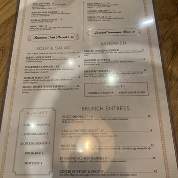 The Select - Brunch Menu - July 2022 - Mediterranean Near Me - Sandy Springs, Georgia