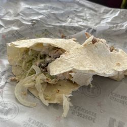 Jimmy John's - Poorly made wrap :-(