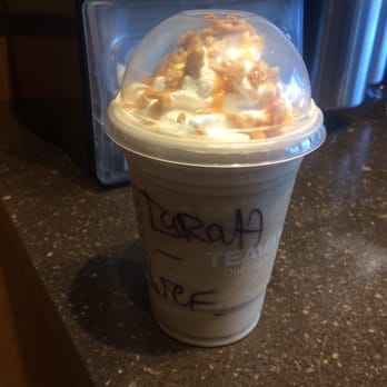 Starbucks - Caramel Cone Frappuccino. HH 50% off couldn't resist! - Coffee & Tea Near Me - Miami Shores, Florida Starbucks - Caramel Cone Frappuccino. HH 50% off couldn't resist! - Coffee & Tea Near Me - Miami Shores, Florida