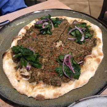 Rumis Kitchen - Lamb flat bread - Persian/Iranian Near Me - Houston, Texas