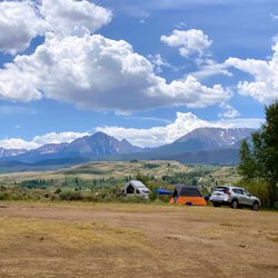 Cow Creek South Campground - Not sure what site, but great views