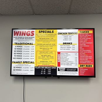 Why Not Wings - Menu - Chicken Wings Near Me - Myrtle Beach, South Carolina Why Not Wings - Menu - Chicken Wings Near Me - Myrtle Beach, South Carolina