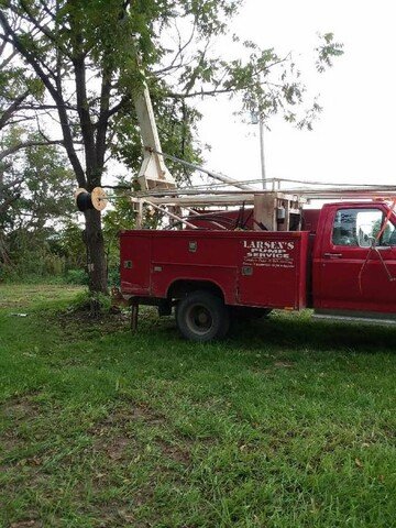 Slide of Larsen's Pump Service