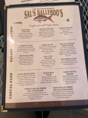Menu photo 4 Sal's Ballyhoo's Key Largo, FL