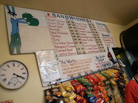 Menu photo 8 The Yellow Submarine San Francisco, CA