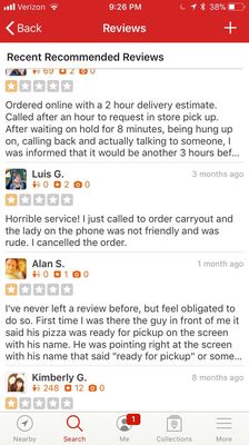 Domino's Pizza by null