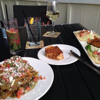 SOL Mt. Pleasant - Carnitas Napoleon, Margarita shrimp tacos, Watermelon Mojito and Tiziano Pinot griggio (tasty). - Bars Near Me - Mt Pleasant, South Carolina SOL Mt. Pleasant - Carnitas Napoleon, Margarita shrimp tacos, Watermelon Mojito and Tiziano Pinot griggio (tasty). - Bars Near Me - Mt Pleasant, South Carolina