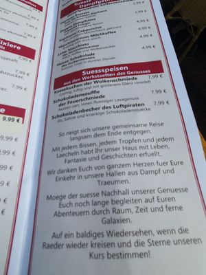 Menu photo 2 Restaurant Entlein Buxtehude, NI