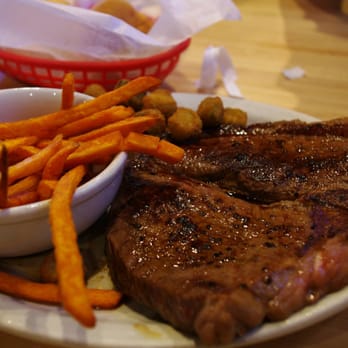 Sodolaks Beefmasters Restaurant - 14-16 oz. sirloin steak - American Near Me - Bryan, Texas Sodolaks Beefmasters Restaurant - 14-16 oz. sirloin steak - American Near Me - Bryan, Texas
