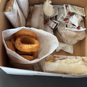 Hot Dog World - In array of hotdog and other items wrapped individually to perfection! - Fast Food Near Me - Hendersonville, North Carolina
