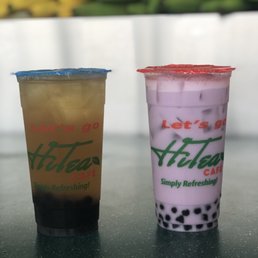 Jasmine Lychee Tea and Taro Coconut Milk Tea. Jasmine Lychee Tea and Taro Coconut Milk Tea.