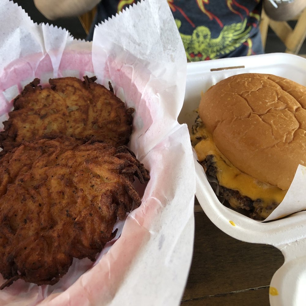 Jewboy Burgers - Jewboy Burger and Latkes for my son. - Burgers Near Me - Austin, Texas Jewboy Burgers - Jewboy Burger and Latkes for my son. - Burgers Near Me - Austin, Texas