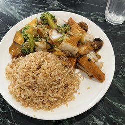 China House - Tofu Homestyle meal with fried rice