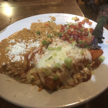 El Charro Cafe - Plant-based cheese enchilada - Tacos Near Me - Tucson, Arizona