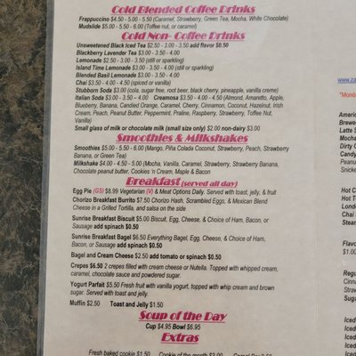 Menu photo 7 Zazzy Cafe Fort Morgan, CO
