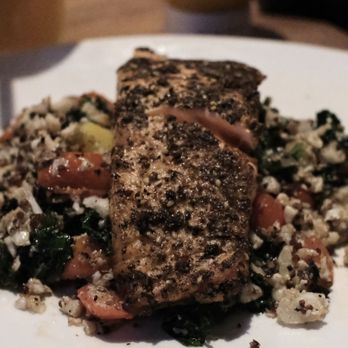 Yard House - Mediterranean Salmon - New American Near Me - Boca Raton, Florida