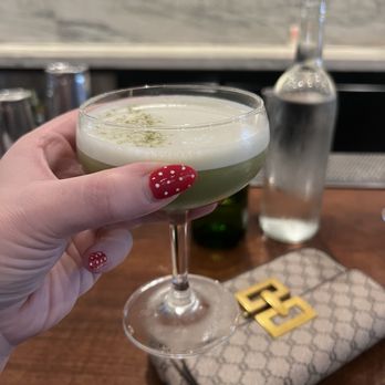 Sixty Vines - Matcha martini - New American Near Me - Orlando, Florida