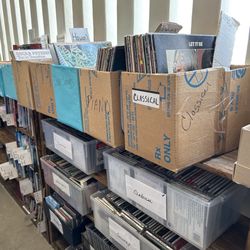 Vinyl record albums