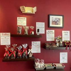 Gabriella Chocolates & Confections - Wall of goodies