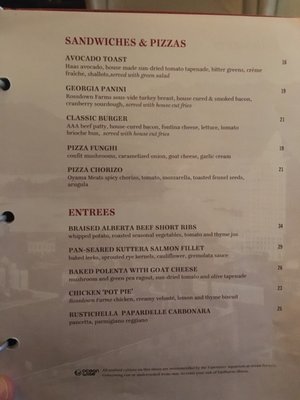 Menu photo 7 1927 Lounge Vancouver, BC