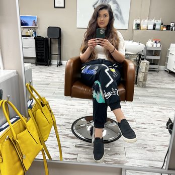 Kaan Hair Design - Hair before - Makeup Artists Near Me - Delray Beach, Florida