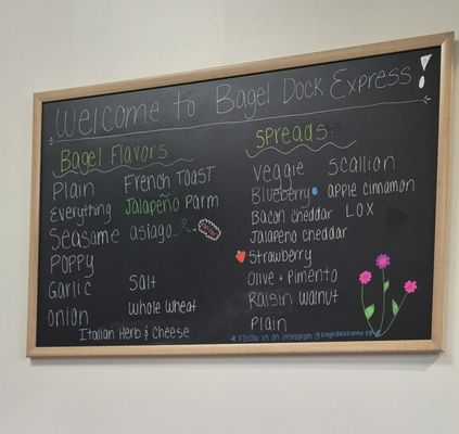 Menu photo 1 Bagel Dock Express Export, PA