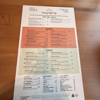 Sunny Hyde Up - Menu - Breakfast & Brunch Near Me - Visalia, California Sunny Hyde Up - Menu - Breakfast & Brunch Near Me - Visalia, California