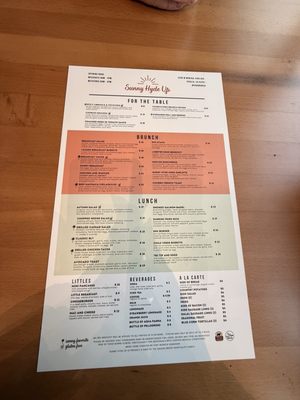 Menu photo 5 Sunny Hyde Up Visalia, CA