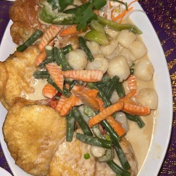 Ploy Thai - Egg plant and scallop - Thai Near Me - Brandon, Florida