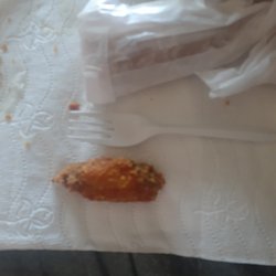 Hong Kong - What 8.00 chicken wings look like.