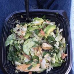 Mush that Subway calls a salad Mush that Subway calls a salad