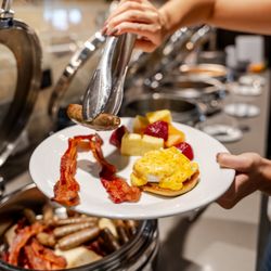 Copper Creek - Breakfast Meats and Eggs Benedict