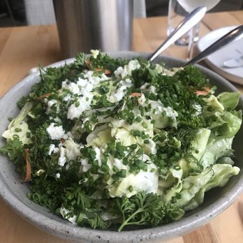 Birch - Bibb salad. Nice home made ranch dressing. Great herb flavoring. The lettuce was a bit older for a summer salad. - New American Near Me - Milwaukee, Wisconsin
