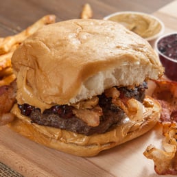 Anthony's Peanut Butter Burger
