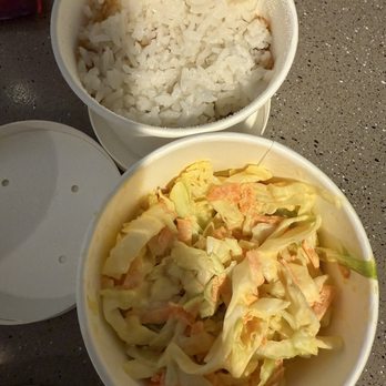 Big Red BBQ - Coconut rice and coleslaw - Food Trucks Near Me - Englewood, Colorado
