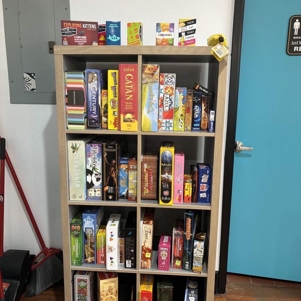 Communitea Coffee - lots of board games to borrow - Coffee & Tea Near Me - Brea, California