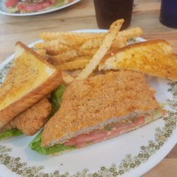 Sommerset Hall Cafe - Pork Tender and fries