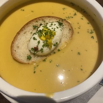 Nick's On 2nd - Seasonal Soup-Butternut Squash - New American Near Me - Long Beach, California Nick's On 2nd - Seasonal Soup-Butternut Squash - New American Near Me - Long Beach, California