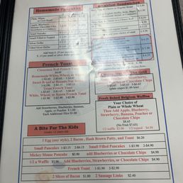 Summer 2025 Menu
