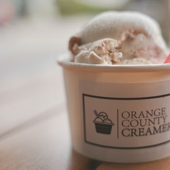 Orange County Creamery - Chocolate Hazelnut Swirl. It has these crunchy little wafer bits that add textural contrast to this creamy ice cream. - Ice Cream & Frozen Yogurt Near Me - San Clemente, California Orange County Creamery - Chocolate Hazelnut Swirl. It has these crunchy little wafer bits that add textural contrast to this creamy ice cream. - Ice Cream & Frozen Yogurt Near Me - San Clemente, California