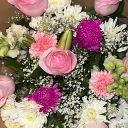 pink roses