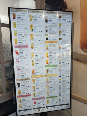 Menu photo 5 YiFang Taiwan Fruit Tea Tempe, AZ
