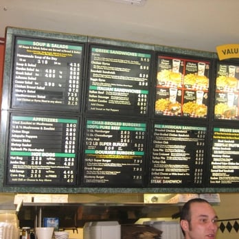 Nicky's Red Hots - Menu board - Greek Near Me - Naperville, Illinois Nicky's Red Hots - Menu board - Greek Near Me - Naperville, Illinois