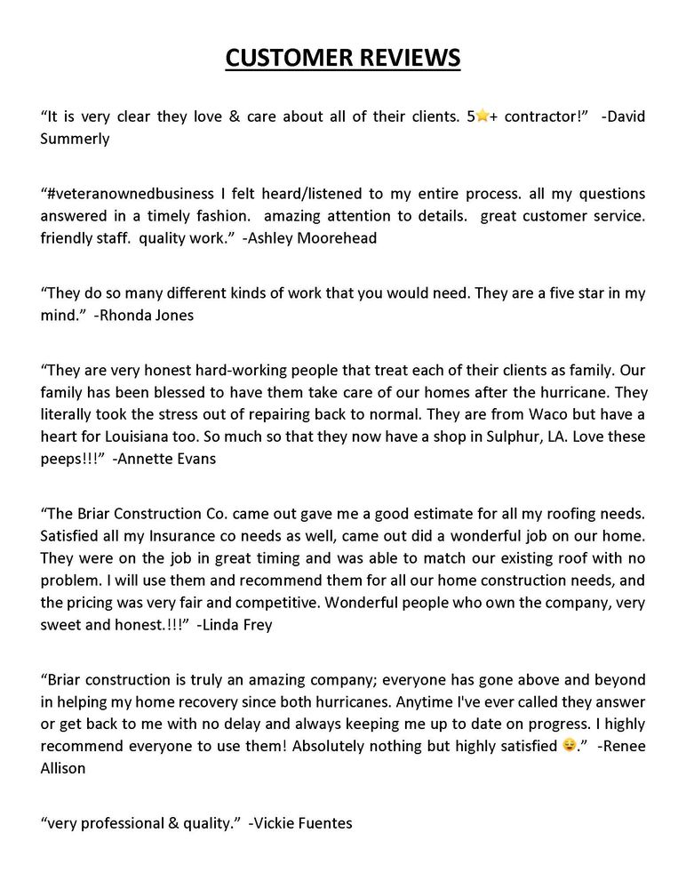 Slide of Briar Construction