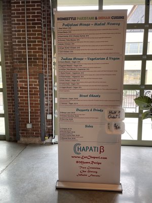 Menu photo 2 Chapati Beta Indianapolis, IN